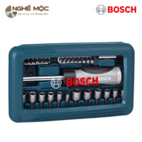 Bộ vặn vít đa năng Bosch 46 chi tiết 2607017399