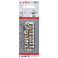 Bộ vặn vít đầu Torx 25 mm Bosch Extra Hard vàng (8 chi tiết)