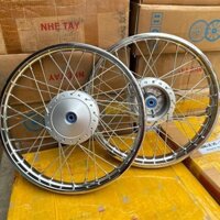 Bộ Vành Goshi Cơ đùm Xe Wave Alpha 110, Wave 110, WS 110 Zin ( đủ Trước Và Sau) Phụ Tùng Phụ Kiện Mâm