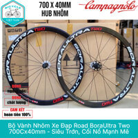 Bộ Vành Nhôm Xe Đạp Road BoraUltra Two 700Cx40mm - Siêu Trớn, Cối Nổ Mạnh Mẽ