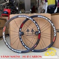 Bộ vành nhôm xe đạp road BoraUltra Two 700Cx40mm (HUB CARBON) - CỐI NỔ TO
