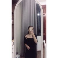 Bộ Váy 2 Dây Áo Khoác Dài Tay Set Đầm Nữ Dáng Ngắn Kèm Áo Cardigan Mỏng 2 Màu Q033 - Q033