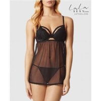 Bộ Váy Ngủ Sexy Mút Nâng Vừa La Senza Push Up Babydoll 11076206