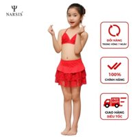 Bộ váy tắm biển size đại Narsis KA0001 bikini hai mảnh kín đáo cho bé gái