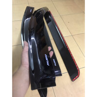 Bộ Vè Che Mưa Dành Cho Xe Mitsubishi Pajero Sport 2017 - 2021  Vè Đen Thái