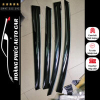 Bộ vè che mưa Innova [ SALE SỐC ] Bộ vè mưa chỉ mạ xe Toyota Innova 2017-2018 cao cấp sang trọng