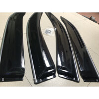 Bộ vè che mưa Toyota Fortuner 2017 đến 2021 viền chỉ mạ cao cấp