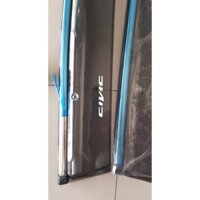 Bộ vè mưa chỉ mạ cao cấp xe Honda Civic 2013-2015