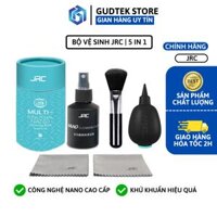 Bộ Vệ Sinh 5 IN 1 Laptop JRC, Combo Dung Dịch Nano Lau Chùi Vệ Sinh Màn Hình, Bàn Phím Cho Máy Tính, Laptop