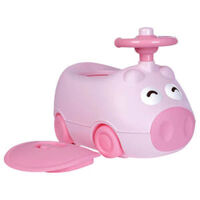 Bô vệ sinh cao cấp hình chú heo ConCung Good màu hồng