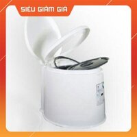 Bô vệ sinh cho người già, toilet di động nhựa cao cấp