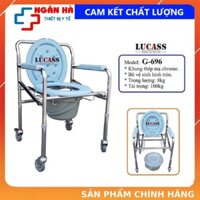 Bô vệ sinh dành cho người già, Ghế vệ sinh, cho người bệnh, gấp gọn cho người già người ốm Lucass G-696