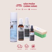 Bộ Vệ Sinh Giày Khử Mùi Chống Thấm Nước  Shoe Cleaning Kit - Xịt khử mùi 50ml