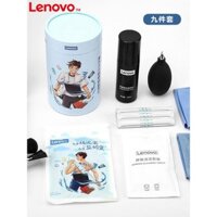 Bộ vệ sinh Lenovo J9 chính hãng, vệ sinh một phím, loại bỏ bốn góc cho gia đình và doanh nghiệp, bộ vệ sinh đa năng 9 trong 1 cho laptop, dụng cụ vệ sinh bàn phím laptop, điện thoại di động, máy ảnh DSLR