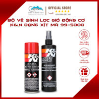 Bộ Vệ Sinh Lọc Gió Động Cơ K&N Dạng Xịt Mã 99-5000 Giúp Tẩy Rửa Lọc Gió Bẩn  CHĂM XE ĐÚNG CÁCH