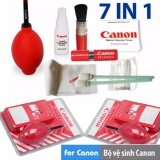 Bộ vệ sinh máy ảnh Canon 7in1 2017(Đỏ)