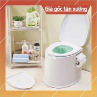 BÔ VỆ SINH NGƯỜI GIÀ, TOILET DI ĐỘNG NHỰA CAO CẤP ĐẸP CHUẨN