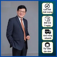 Bộ vest nam , bộ vest nam trung niên vải Tuytsi cao cấp 2 cúc xuất khẩu ( tặng cà vạt )