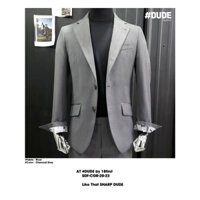 Bộ vest nam màu Than xám Charcoal Grey SHOP.DUDE SDF-BK-20-23 #DUDE by18first