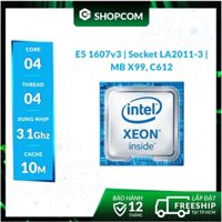 Bộ vi xử lí Intel Xeon E5-1607v3 - 4 Core 10M Cache