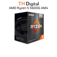 Bộ vi xử lý AMD Ryzen 5 5600G / 3.9GHz Boost 4.4GHz / 6 Core 12 Thread / 19MB / AM4 -Hàng chính hãng