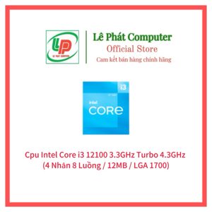Bộ vi xử lý - CPU Intel Core i3 12100