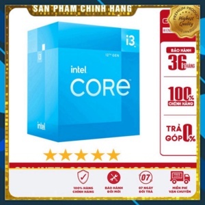 Bộ vi xử lý - CPU Intel Core i3 12100