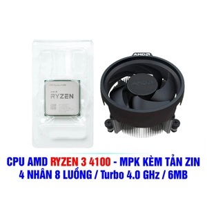 Bộ vi xử lý - CPU AMD Ryzen 3 4100 MPK