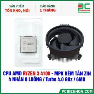 Bộ vi xử lý - CPU AMD Ryzen 3 4100 MPK