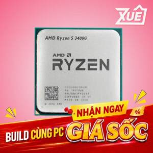 Bộ vi xử lý - CPU AMD Ryzen 5 3400G - 3.7GHz