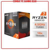 Bộ Vi Xử Lý CPU AMD Ryzen 7 5800X | 5800X3D (Box Chính Hãng AMD VN)