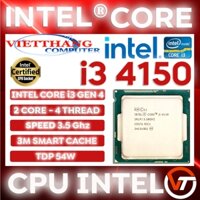 Bộ Vi Xử Lý CPU Core i3 4150 3.5 Ghz Socket 1150 ( Cũ - 2nd )