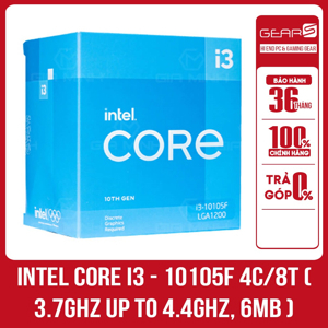 Bộ vi xử lý - CPU Intel Core i3-10105F