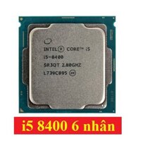 Bộ vi xử lý CPU Intel Core i5 8400 hàng tháo máy. Chip i5-8400 6 nhân siêu mạnh