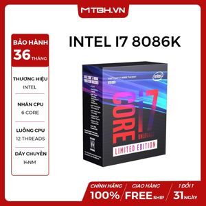 Bộ vi xử lý - CPU Intel Core i7 8086K