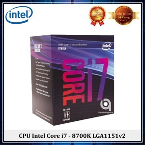 Bộ vi xử lý - CPU Intel Core i7 8700K 3.7Ghz Turbo