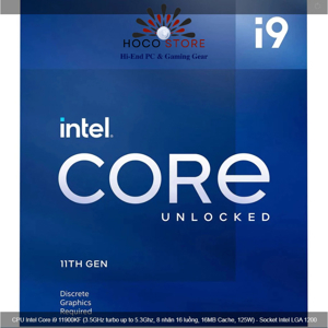 Bộ vi xử lý - CPU Intel Core i9-11900KF - 3.5GHz - 16MB Cache