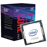 Bộ vi xử lý CPU  intel i7 -  8700k