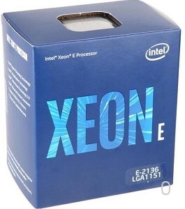 Bộ vi xử lý - CPU Intel Xeon E-2136 Processorr