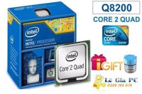 Bộ vi xử lý Intel Core 2 Quad Q8200 4 nhân 4 luồng hiệu năng cao - rất mát cho game Liên minh fifa đột kích ros mượt