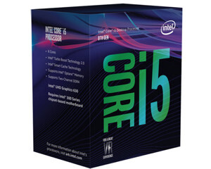 Bộ vi xử lý Intel Core I5-8400 (2.8GHZ, 9MB CACHE, 6C-6T) SK 1151-V2