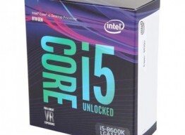 Bộ vi xử lý Intel Core I5-8600K (3.6GHZ, 9MB CACHE, 6C-6T) SK 1151-V2