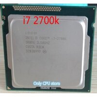 Bộ vi xử lý intel core i7 2600 / i7 2600k / i7 2700k. Socket 1155, 4 lõi 8 luồng