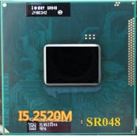 Bộ vi xử lý Intel Core i5-2520M SR048 2.5GHz 3MB Dual-core Mobile CPU Processor Socket G2 988-pin main chạy hm 65 hm67