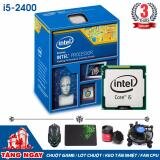 Bộ vi xử lý Intel CPU Core I5 2400 3.4GHz (4 lõi 4 luồng) + Quà Tặng - Hàng Nhập Khẩu