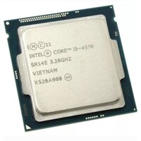 Bộ vi xử lý Intel CPU Core i5-4570 3.20GHz ,84w 4 lõi 4 luồng, 6MB Cache Socket Intel LGA 1150