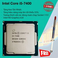 Bộ Vi Xử Lý Intel Kaby Lake Core i3-7100/i5-7400/i7-7700 - tặng keo tản nhiệt. [bonus]