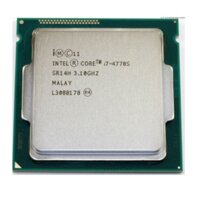 Bộ vi xử lý Intel Tiết Kiệm Điện CPU Core I7 4770s 3.9 GHz (4 lõi, 8 luồng)-Hàng bóc máy Tặng Keo Tản Nhiệt