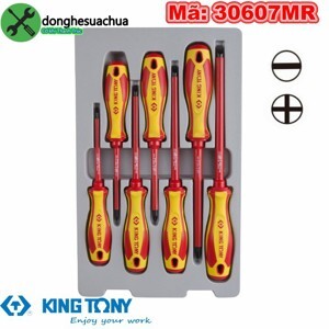 Bộ vít 7 cái hê mét Kingtony 30607MR