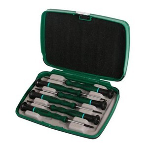 Bộ vít dẹp điện tử 6 cây Sata 09313 (09-313)